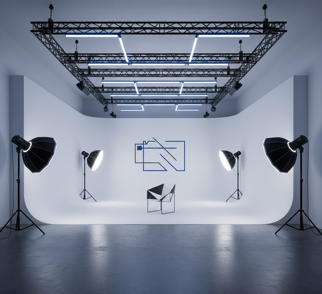 Modern minimalistische foto zone